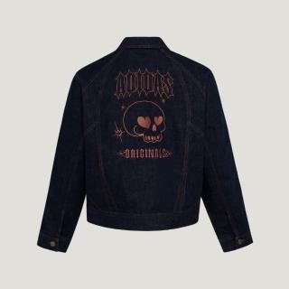 【adidas 愛迪達】V-DAY 丹寧外套(KT6338 男款ORIGINALS休閒牛仔外套)