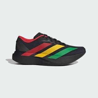 【adidas 愛迪達】ADIZERO EVO SL 跑鞋(KJ6160 男鞋 跑鞋 輕量 慢跑鞋 牙買加 x Bob Marley聯乘系列)