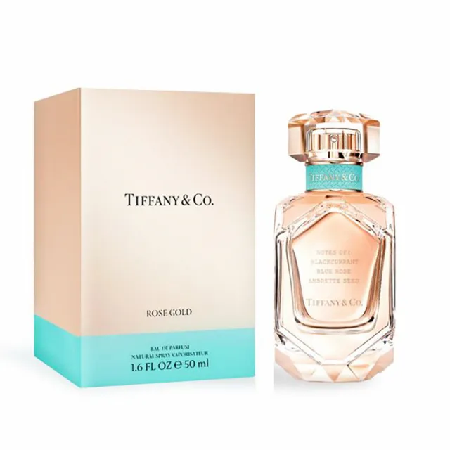 【Tiffany&Co. 蒂芙尼】Rose Gold 玫瑰金女性淡香精 50ml (專櫃公司貨)