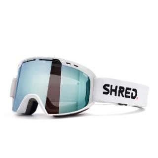 【SHRED】AMAZIFY雪鏡PURE WHITE- CBL 2.0 ICE/DEEP BLUE MIRROR