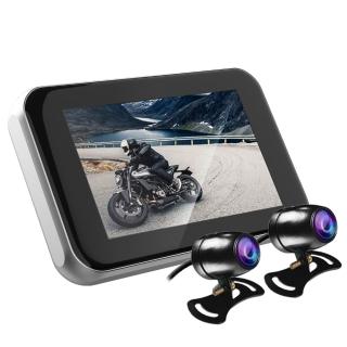 【勝利者】DV608九代全觸控螢幕SONY鏡頭前後1080P雙錄機車行車記錄器