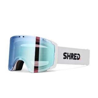 【SHRED】GRATIFY雪鏡PURE WHITE - CBL 2.0 ICE/DEEP BLUE MIRROR