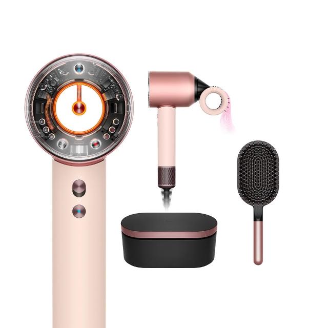 【dyson 戴森】限量福利品 HD16 Supersonic Nural™ 全新一代 智慧吹風機 溫控 負離子(粉霧玫瑰)