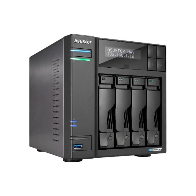 【ASUSTOR 華芸】AS6704Tv2 創作者系列4Bay NAS網路儲存伺服器
