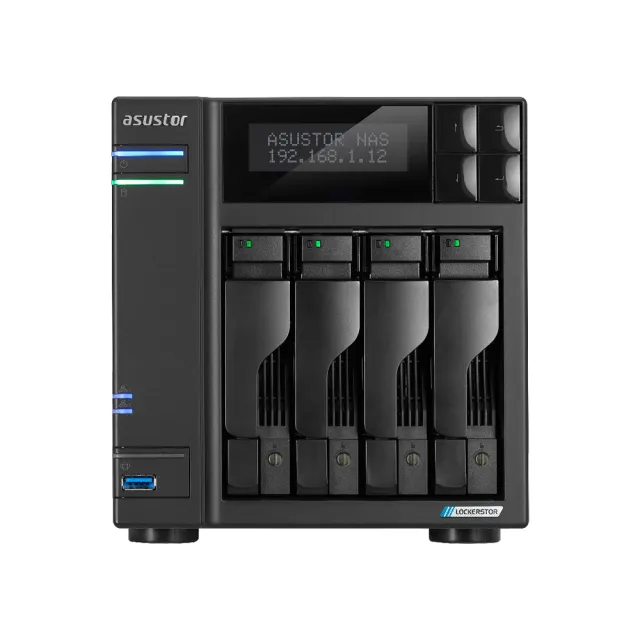 【ASUSTOR 華芸】AS6704Tv2 創作者系列4Bay NAS網路儲存伺服器