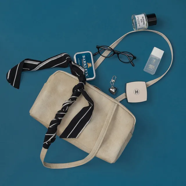 【JOSEPH AND STACEY】官方直營麂皮肩背法棍包(多色/uniarts/腋下包)