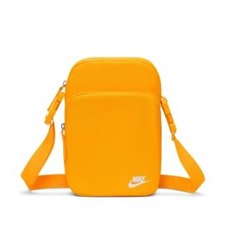 【NIKE 耐吉】側背包 斜背包 小包 運動包 隨身包 NK HERITAGE CROSSBODY 黃 DB0456-739 (2829)