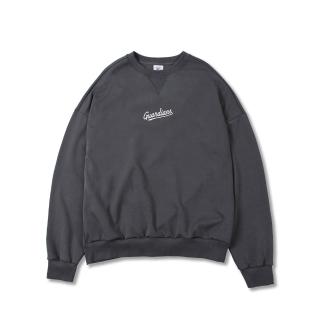 【富邦悍將】寬版電繡大學TEE(鐵灰 M-3XL)