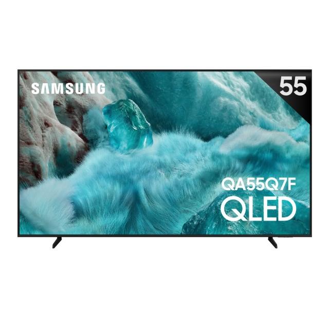 【Samsung 三星】55型 4K QLED AI 智慧顯示器 55Q7F 壁掛安裝(QA55Q7FAAXXZW)