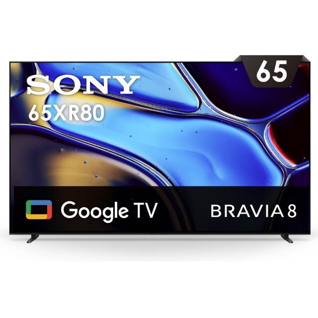 【SONY 索尼】BRAVIA 8 65型 XR OLED 4K HDR Google TV顯示器(Y-65XR80)