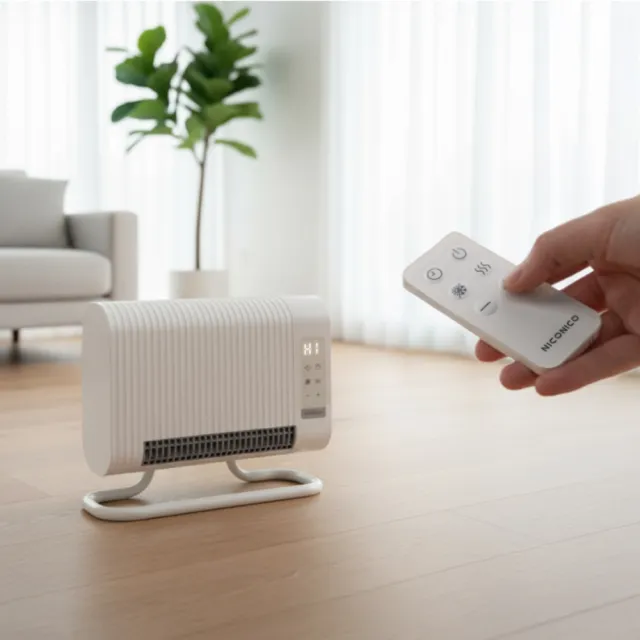 【NICONICO】ECO居浴兩用防潑水電暖器/陶瓷電暖器/直立壁掛(NI-EH2628)