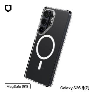 【RHINOSHIELD 犀牛盾】Samsung Galaxy S26/S26+/S26 Ultra Clear MagSafe相容抗黃化透明防摔磁吸手機殼