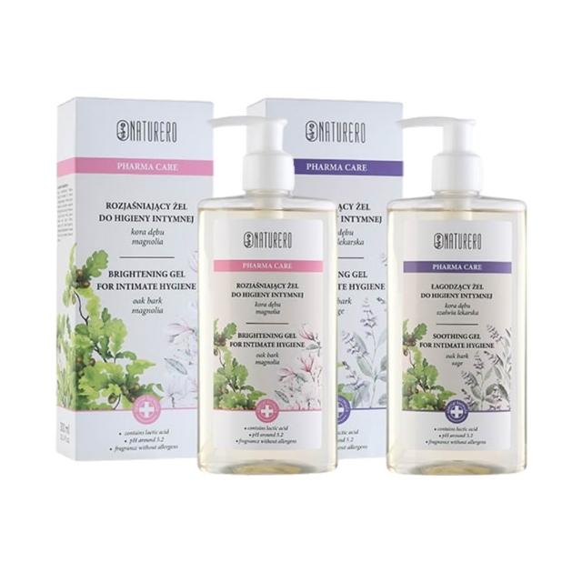 【Naturero 植淨林】清新植淨私密潔膚露2入組(300MLx2-淨透嫩白/水感保濕/6款味道可選)/品牌直營