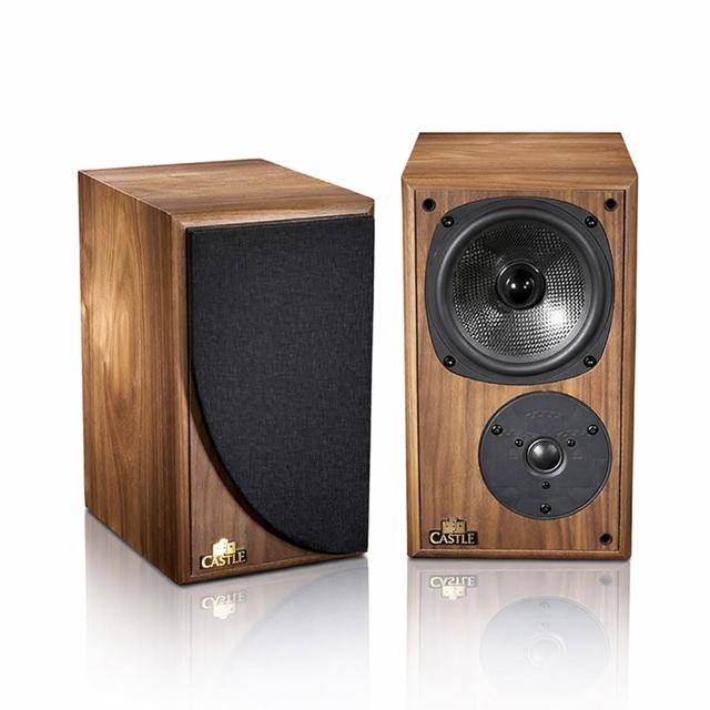 【CASTLE 城堡】英國 立體聲書架喇叭 音響 胡桃木色(RICHMOND 3i 瑞奇曼3i)