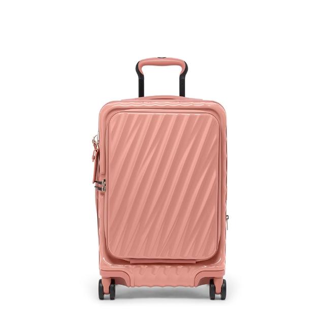 【TUMI】19 Degree Front Access 前開式可擴展國際登機箱 - 粉陶色 (TUMI 官方旗艦店)