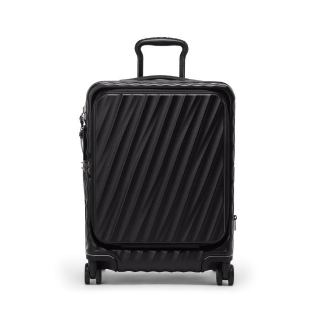 【TUMI】19 Degree Front Access 大型前開式可擴展登機箱 - 黑色紋理 (TUMI 官方旗艦店)