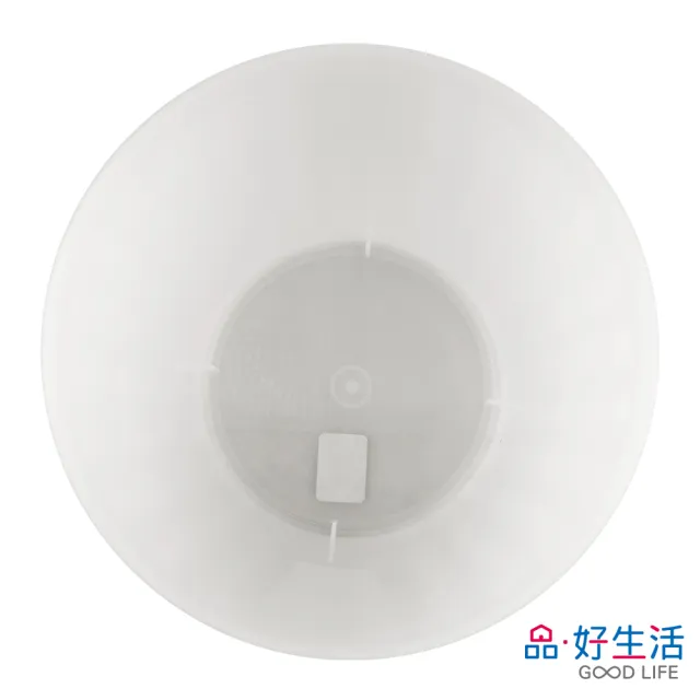 【GOOD LIFE 品好生活】日本製 素色圓形5L垃圾桶（白色）(日本直送 均一價)