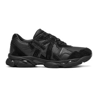 【Onitsuka Tiger】鬼塚虎-黑色皮革 TIGRUN(1183C618-001)休閒鞋
