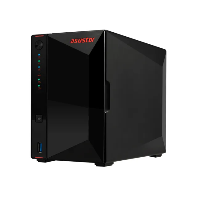 【ASUSTOR 華芸】搭東芝NAS 4TB x2★AS5402T 2Bay NAS 網路儲存伺服器