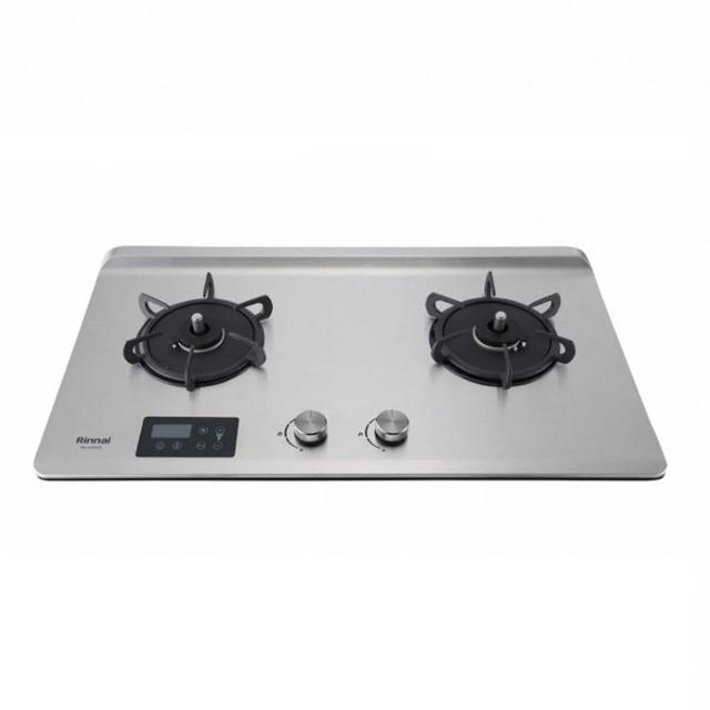 【林內】二口緻溫定溫定時不鏽鋼檯面爐 RB-A2660S 含基本安裝