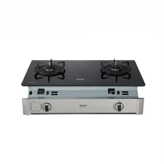 【林內】二口緻溫定溫定時黑玻璃嵌入爐 RBTS-A2660G(B) 含基本安裝
