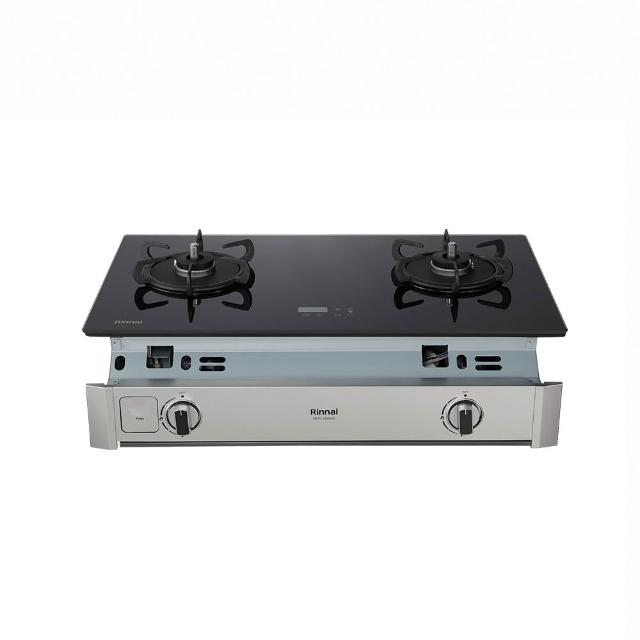 【林內】二口緻溫定溫定時黑玻璃嵌入爐 RBTS-A2660G(B) 含基本安裝