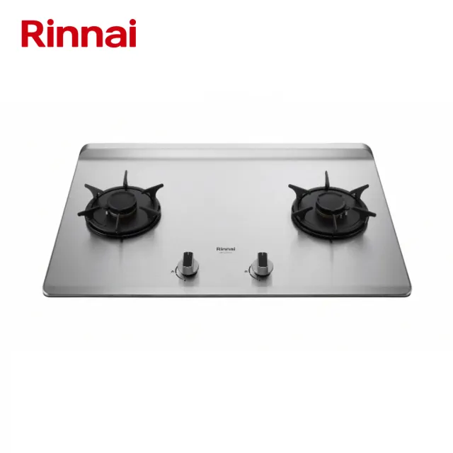 【林內】二口彩焱不鏽鋼檯面爐 RB-L2700S 含基本安裝