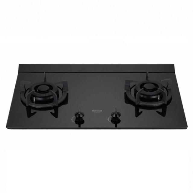 【林內】二口極炎黑玻璃檯面爐 RB-M2700G(B) 含基本安裝