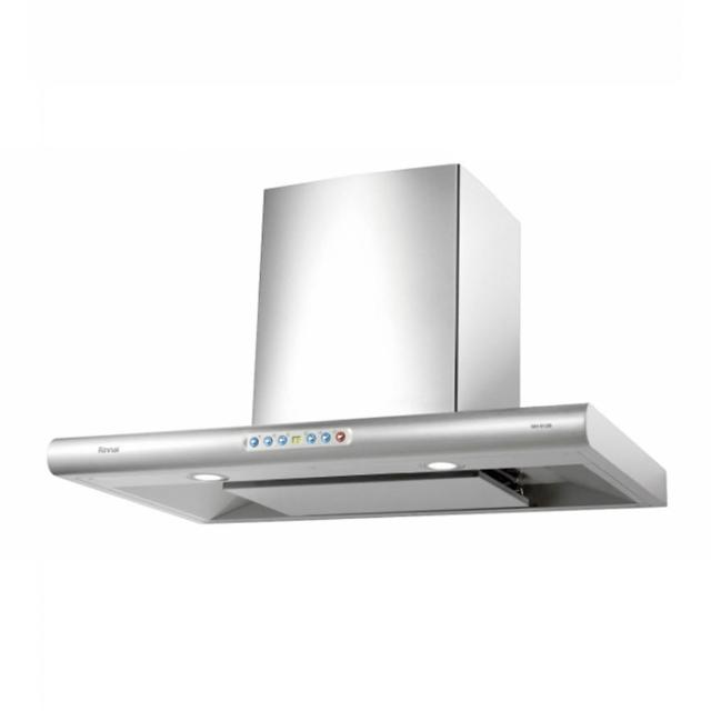 【林內】90cm 倒T式導流板除油煙機守護者小鯊 RH-9128 含基本安裝