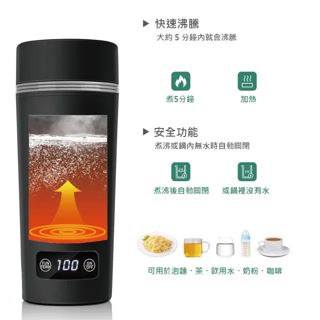 【GAARii】燒水杯 保溫瓶 快煮壺 熱水壺 熱水瓶 加熱水瓶