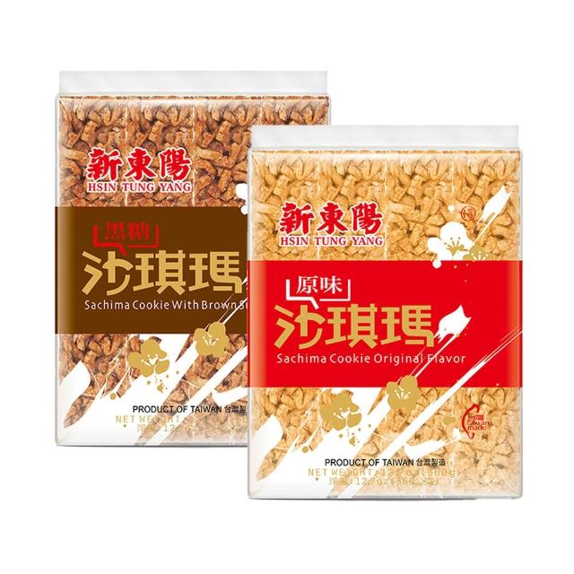 【新東陽】沙琪瑪(360g)原味/黑糖任2包