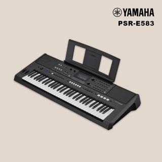 【Yamaha 山葉音樂】PSRE583 61鍵 電子琴