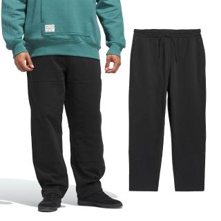 【adidas 愛迪達】Shmoo H Pant 男款 黑色 經典標誌性LOGO 運動 休閒 長褲 JX5447