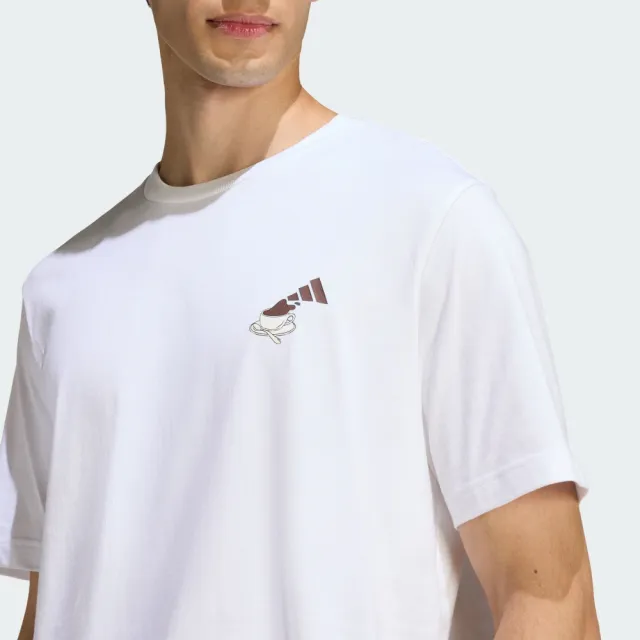 【adidas 愛迪達】短袖上衣 T恤 男 KB2497