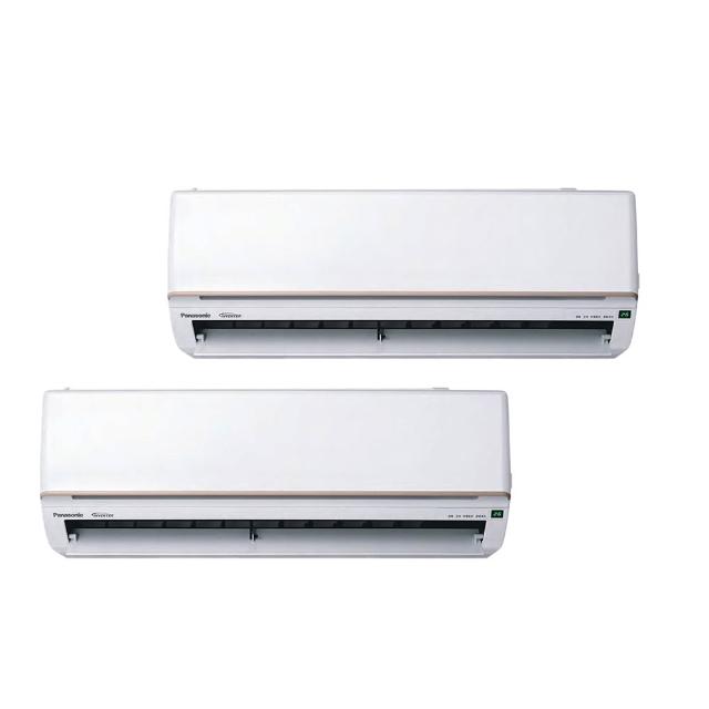 【Panasonic 國際牌】★2-3坪+3-4坪一對二變頻冷暖分離式冷氣(CU-2J45FHA2/CS-UK22BA2+CS-UK28BA2)
