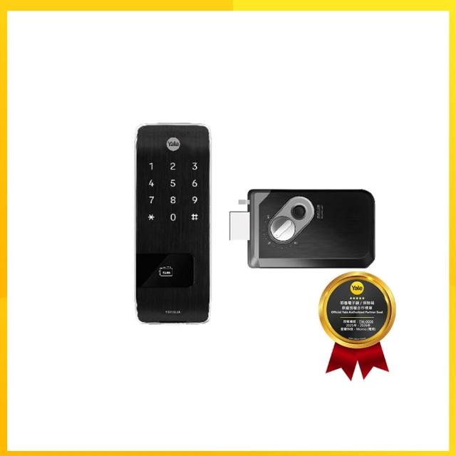 【Yale 耶魯】YDR-353A 智能/電子輔助鎖(密碼│卡片│藍芽│Wifi/送安裝)