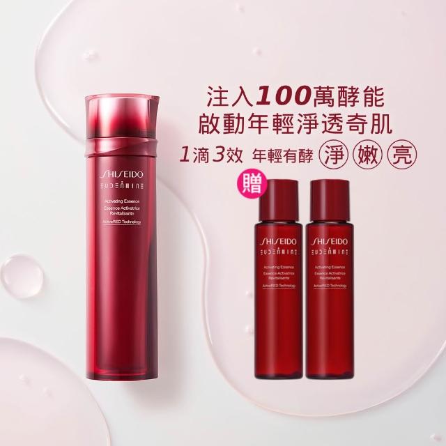 SHISEIDO資生堂 紅色活酵超導奇蹟露 是一款高階專櫃化妝水，專為成人設計，適用於臉部與眼部。富含活酵成分與超導技術，能深入肌膚修復保濕，提升肌膚彈性與光采。145ml容量，適合日常使用，適合各種肌膚型別，製造日期為2023/01，有效期限至2026/01。