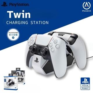 【PowerA】Sony官方授權 雙手把充電座 for PlayStation 5(PSPW0532-01)