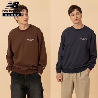 【NEW BALANCE】NB 大學T SDS 長袖上衣 男性 深藍/咖啡 MT61B0W9ABJ MT61B0W9ECL(亞版 版型正常)