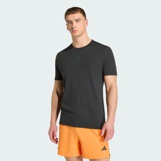 【adidas 愛迪達】短袖上衣 男 訓練 亞規 M LM G T 黑 KS5908