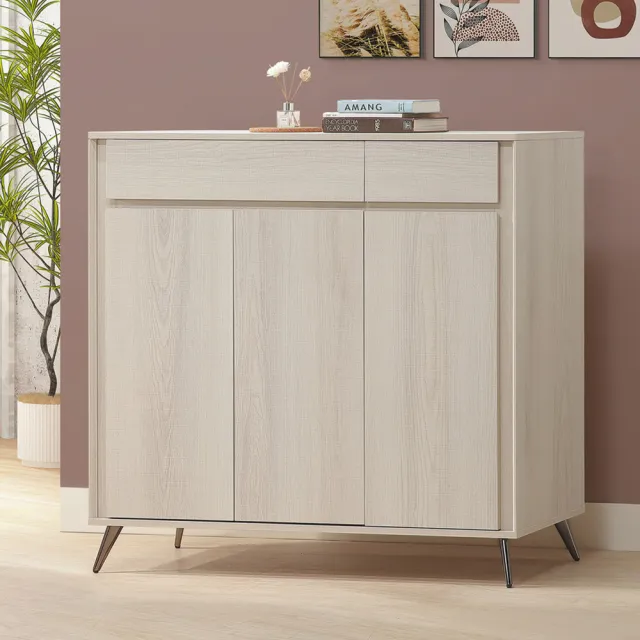 【MUNA 家居】艾佳4尺鞋櫃(櫥櫃 收納 鞋櫃)