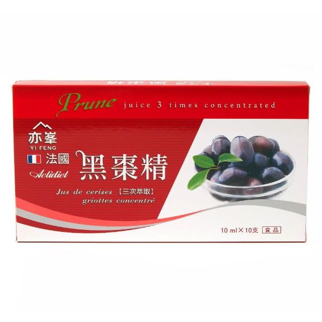 亦峯 法國ACTIDIET黑棗精x6盒(10gx10入/盒)