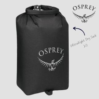 【Osprey】Ultralight Dry Sack 20 L 超輕量防水收納袋 4色 (登山、露營、旅行時的裝備內袋功能)