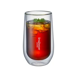 【CorelleBrands 康寧餐具】雙層耐熱玻璃杯400ml 兩入組