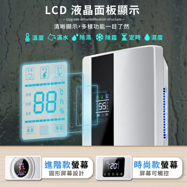 【DREAMCATCHER】多功能智能除濕機 CS10F(智能恆濕/LED顯示/可定時/可調風速)