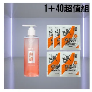 【Play&Joy】MAX+熱感潤滑液250ml 1＋40超值組 原超熱感 ｜比指間還火熱 點燃深層慾望｜