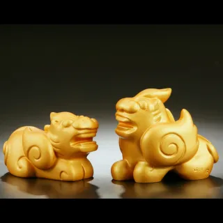 【Gallery Chuan 筌美術】開運興宅 貔貅  Fortunate Pi-Xiu  (貔貅 石雕 招財 藝術禮品 送禮)