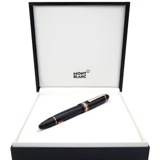 【MONTBLANC 萬寶龍】大師傑作（大班）系列鍍玫瑰金 鋼筆(149 大班 18K金)