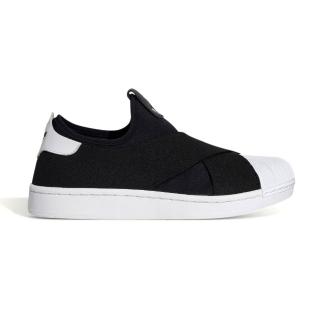 【adidas 愛迪達】Superstar II SLIP-ON 男鞋 女鞋 黑白色 舒適 休閒鞋 KH8210