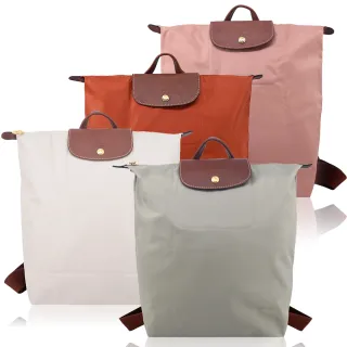 【LONGCHAMP】LE PLIAGE系列再生尼龍摺疊後背包(中/多色選)